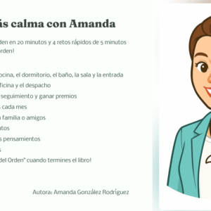 Más orden, más calma con Amanda  -Ebook-