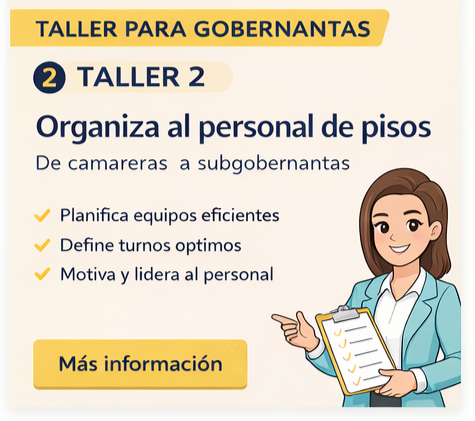 Taller 2 — Organización diaria del departamento de pisos